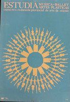 XX Aniversario Orientación Revolucionaria (Unknown Artist), "Estudia música ballet artes plásticas," 1973. Silkscreen poster, 30" × 16"