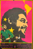 OSPAAAL (Rafael Enríquez), "Day of the heroic guerrilla / Día del guerrillero heroico / Journée du guerillero héroïque," 1980. Offset poster, 28" × 19".