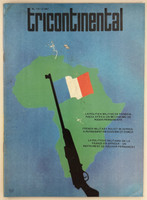 OSPAAAL (cover artist: A. Blanco), Tricontinental Magazine, No. 121, January 1989, Offset .
