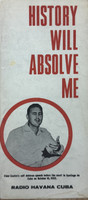 Radio Havana Cuba (cover artist: unknown), "History Will Absolve Me" by Fidel Castro, circa 1960s-1970s, Offset print