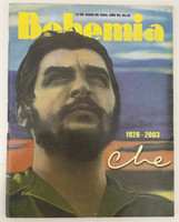 Empresa Litográfica de La Habana (cover designer: Roberto Figueredo), "Bohemia, Año 95, No. 12, 13 de junio de 2003. Che Guevara 1928-2003." Magazine, offset print