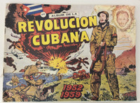 Revista Cinegrafico, S.A. (cover artist: Capdevila), "Album de la Revolución Cubana 1952-1959," circa 1959-1960. Offset print, postcard collection album.