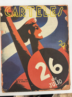 Editorial Carteles, S.A. (cover artist: Andrés García Benítez, graphic director: Carlos Fernandez, director: Antonio Ortega), "Carteles, Año 40, No. 30, 26 de Julio de 1959," July 26, 1959. Offset print, magazine.