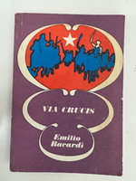 Editorial Letras Cubanas - Biblioteca Básica de Literatura Cubana (cover designer: Cecilia Guerra, editor: Eliana Dávila, author: Emilio Bacardí), "Vía Crucis," February 1979. Offset print, book.