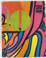Instituto Cubano del Arte e Industria Cinematográficos / ICAIC (layout: Holbein, cover design: Tony Fernández Reboiro, director: Alfredo Guevara), "Cine Cubano" issues 54-55, [1969]. Offset print, magazine.