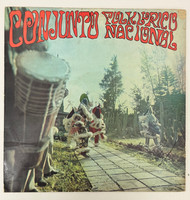 EGREM - Areito Records (cover designer: unknown), "Conjunto Folklórico Nacional," c. late 1960s. Vinyl LP, 33 RPM.