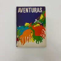 Editorial Gente Nueva (cover designer: José González Rodríguez, illustrator: Patricia García Valdés, editor: Ofelia Llotia Álcazar), "Aventura en la cueva de la Catarata," 1971. Offset print, book.