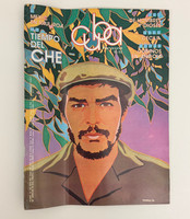 Cuba Internacional - Prensa Latina (cover illustrator: Rene Mederos), "Tiempo del Che," Cuba Internacional magazine, No. 10/81, October 1981. Offset print.