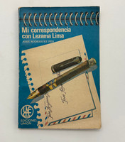 UNEAC/Ediciones Unión (cover designer: Francisco Masvidal, editor: Reynaldo González, author: José Rodríguez Feo), "Mi correspondencia con Lezama Lima," 1989.