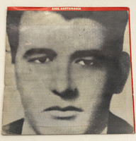 Casa de las Américas (cover designer: Umberto Peña), "Abel Santamaría: Fragmentos de una charla ofrecida por Haydée Santamaría, a un grupo de jóvenes comunistas y pioneros," ca. 1975-1976. Offset print, vinyl LP 