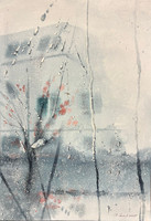 Camejo (Luis Enrique Camejo),  Untitled, 2024. Watercolor on paper.  20” x 14”         #5032E