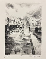 Camejo (Luis Enrique Camejo), Untitled, 2023. Serigraph edition 11/100. 15.5” x 13”         #5032L