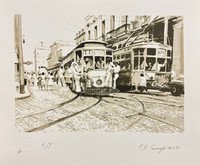 Camejo (Luis Enrique Camejo), Untitled, 2023. serigraph edition 11/100. 13” x 15.5”     #5032K