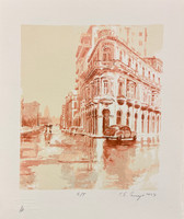 Camejo (Luis Enrique Camejo), Untitled, 2023. Serigraph edition 11/100. 15.5” x 13”       #5032J