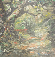 Samuel Riera, Untitled, N.D. Acrylic on paper. 7.5” x 7.5” #5557N