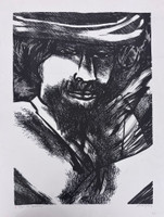 Choco (Eduardo Roca Salazar), Untitled, 1977. Lithograph, edition 4/20. 25" × 19". #105