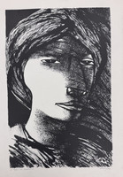 Choco (Eduardo Roca Salazar), Untitled, 1977. Lithograph, edition 19/20. 23.5" × 17". #670