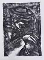 Choco, Untitled, 1976. Lithograph, 13/14. 25" x 19". #669