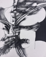 Choco (Eduardo Roca Salazar), Untitled, 1975. Pen and ink. 27.5" × 22.5". #909