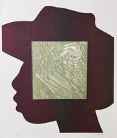 Choco (Eduardo Roca Salazar), Untitled, 1981. Serigraph, edition 2/10. 22.5" × 19". #894