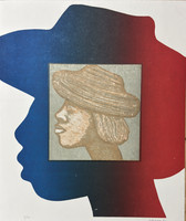 Choco (Eduardo Roca Salazar), Untitled, 1981. Serigraph, edition 3/10. 22.5" × 19". #913