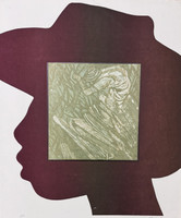 Choco (Eduardo Roca Salazar), Untitled, 1981. Serigraph, edition 1/10. 22.5" × 19". #904