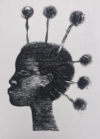 Choco (Eduardo Roca Salazar), Untitled, 1981. Serigraph. 26" × 19". #885