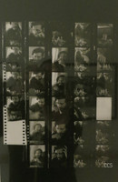 Korda (Alberto Díaz Gutiérrez) Contact sheet of Fidel playing chess, ND.  11.5 x 7.5 inches. NFS  
