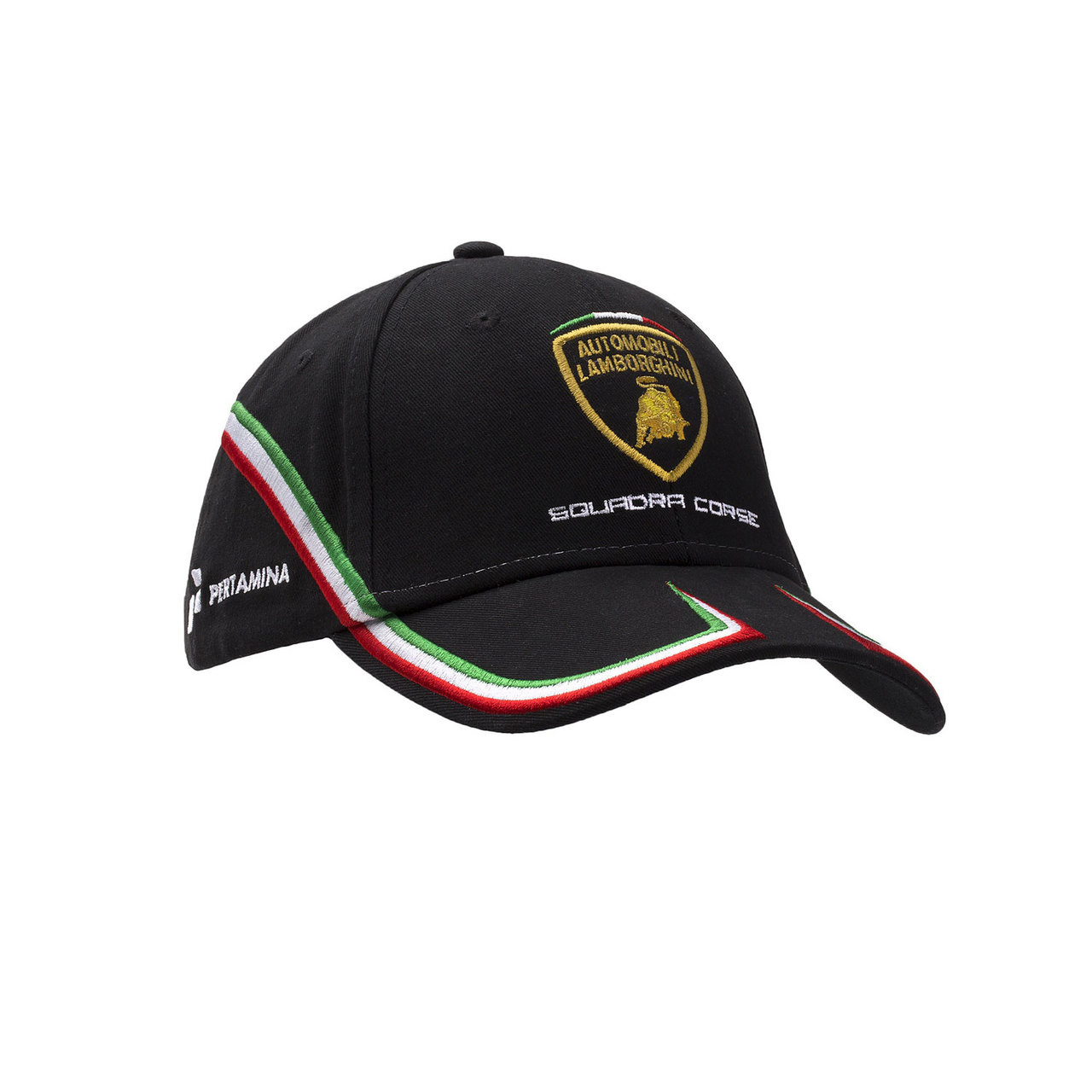 Lamborghini Squadra Corse Hat In Black Italian Exotics
