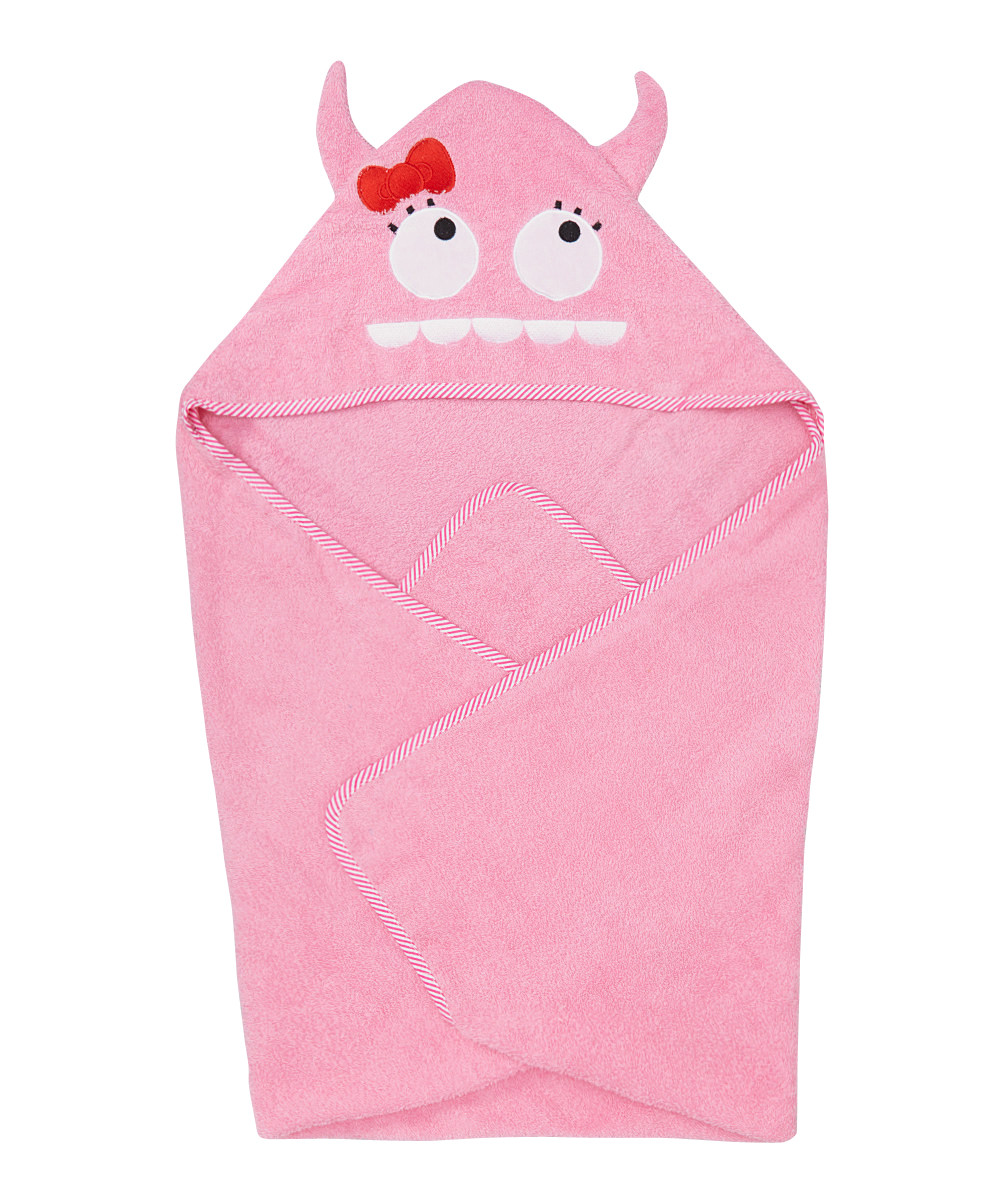 monster hooded towel