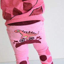 Pink Dino Leggings