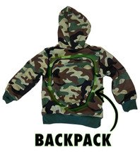 Camo Backpack Hoodie