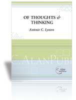 of thoughts and thinking (Solo 4-Mallet Marimba)