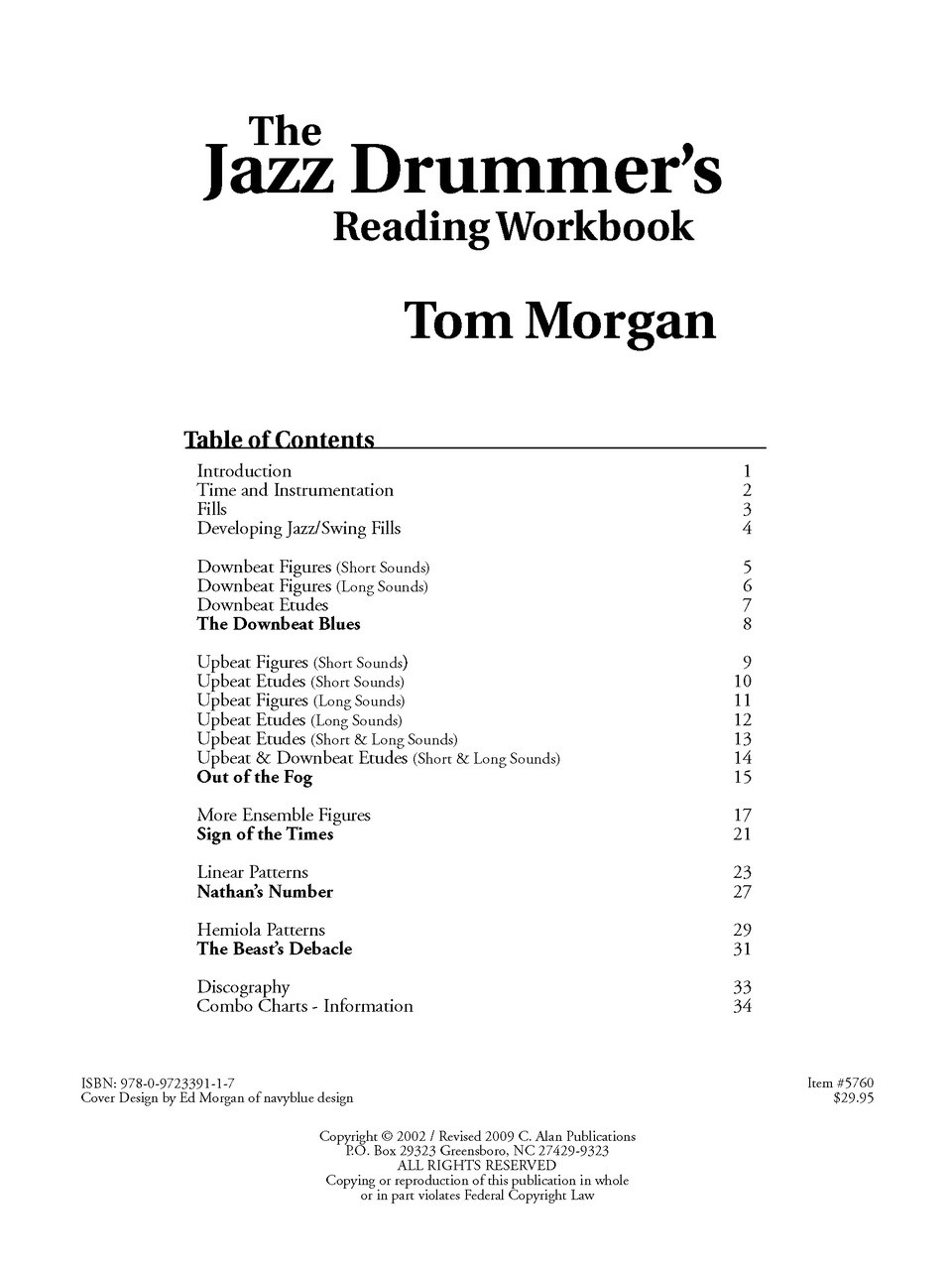 Chart Reading Workbook For Drummers