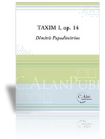 Taxim I, op. 14 (Solo 4-Mallet Marimba)