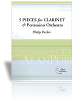 Five Pieces for Clarinet & Percussion Orchestra