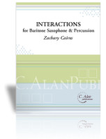 Interactions for Baritone Saxophone & Percussion