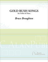 Gold Rush Songs (Violin & Piano)