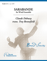 Sarabande from "Pour le Piano" (Band Gr. 4.5)