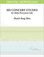Six Concert Etudes - Hsueh-Yung Shen [DIGITAL]