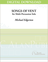 Songs of Vent - Michael Edgerton [DIGITAL]