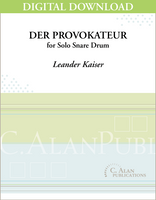 Der Provokateur - Leander Kaiser [DIGITAL]