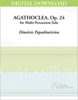 Agathoclea, op. 24 [DIGITAL]