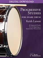 Progressive Studies for Snare Drum [DIGITAL]