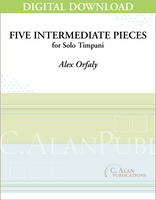 Five Intermediate Pieces for Solo Timpani [DIGITAL]