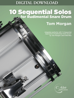 10 Sequential Solos for Rudimental Snare Drum ]DIGITAL]
