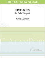 Five Ages (Solo Timpani) [DIGITAL]
