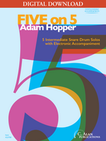 Five on 5: A Collection for Snare Drum & Electronic Accompaniment [DIGITAL]