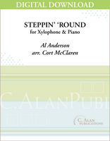 Steppin' 'Round for Xylophone & Piano [DIGITAL]