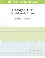 Relinquished (solo marimba + optional track) [DIGITAL]